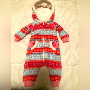 Carter’s plush coat Sz. 3 mos.